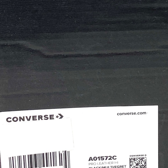 Converse Pro Leather Shoes Mid Top Multi Black Men’s Suede Sneakers Size A01572C - Picture 9 of 9